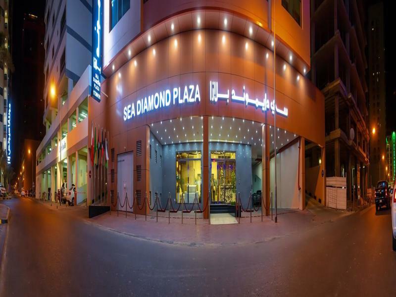 Sea Diamond Plaza Apartments Manama Exteriör bild